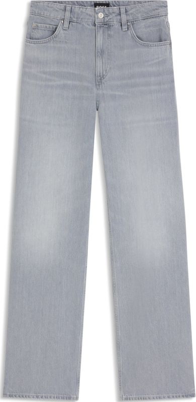 BOSS - Relaxed-fit Jeans - Grijsblauw - Denim