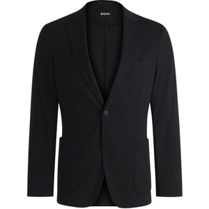 Slim-fit colbert van hoogwaardige stretchjersey