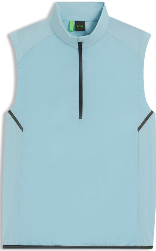 BOSS - Vest - Zwart - Waterafstotende Stof - Vochtafvoerend