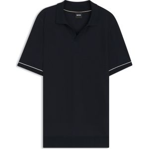 Boss - Jianluca 01 - Poloshirt - Blauw - Katoenmix - Casual Pasvorm