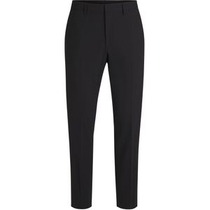 Regular-fit broek van stretchwol