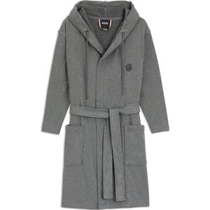 Badjas van katoenen jersey met capuchon en Double B-monogram