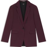 BOSS - Regular-fit Blazer - Kreukbestendige Crêpe