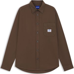 Hugo - Ebalto 10276056 - Overhemd - Oversized Pasvorm - Katoen