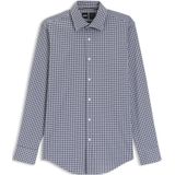 Hugo, Heren, Overhemden, Blauw, Maat: L Polyamide,