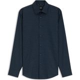 BOSS - Slim Fit - Overhemd - Katoenmix - All-over Motief