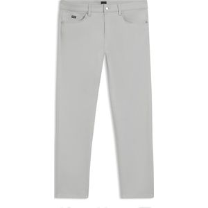 Slim-fit Delaware-broek in satijn van stretchkatoen