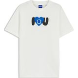 HUGO - Vintage 5 10258021 01 - T-shirt - Katoen - Dames - Korte Mouwen