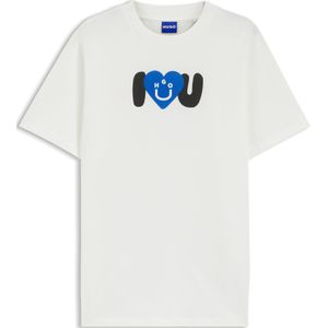 HUGO - Vintage 5 10258021 01 - T-shirt - Katoen - Dames - Korte Mouwen