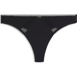 BOSS Womenswear - String - Microvezelstof - Met Kanten Inzetstukken