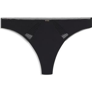 BOSS Womenswear - String - Microvezelstof - Met Kanten Inzetstukken