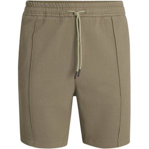 HUGO - Ravis - Sweatshort - Zwart - Materiaalmix met Viscosegehalte