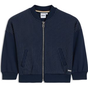 Kindervest van gestreept stretchmateriaal