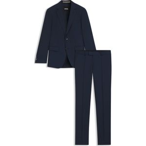 BOSS - Regular Fit Pak - Zuivere Scheerwol - All-over Motief