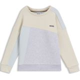 BOSS - Sweatshirt - Lichtbeige Lichtgrijs Pastelgroen Zwart - Normale Pasvorm