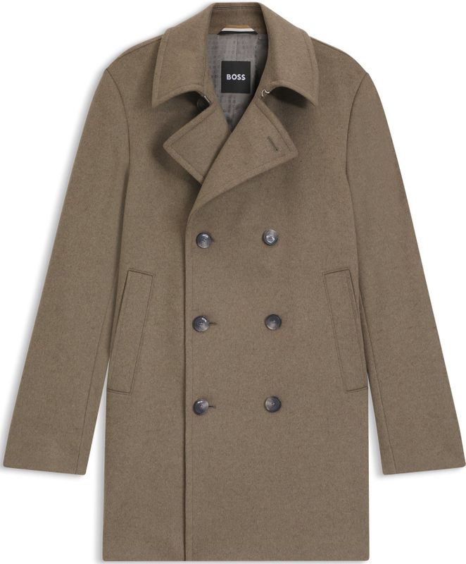 Slim-fit jopper van wol en kasjmier