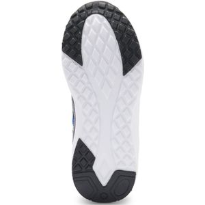 Kindersneakers van leer en mesh met logodetail