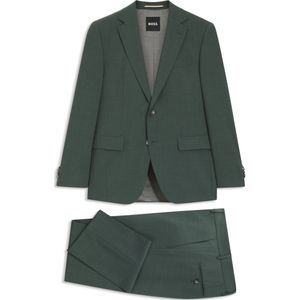 Onderhoudsvriendelijk pak van stretchmateriaal met wol