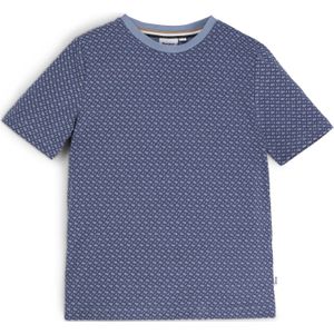 Katoenen T-shirt voor kinderen met all-over monogramprint