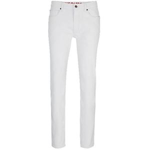 Extra slim-fit jeans van comfortabel wit stretchdenim