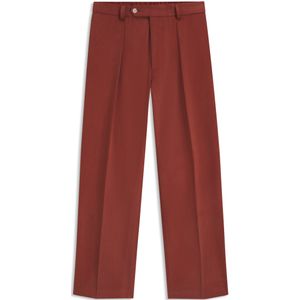 BECKHAM x BOSS-broek van katoen microdessin