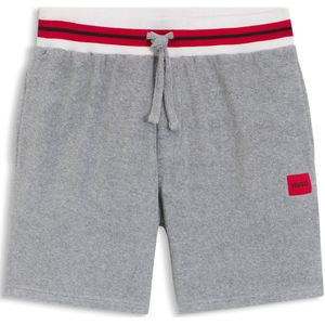 HUGO - Korte Broek - Gemêleerde Badstof - Trekkoord - Duurzame Grondstoffen