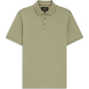 Regular-fit polo van gemerceriseerde katoen