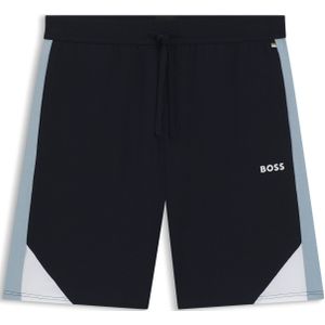 BOSS - 50545922 - Marineblauwe Shorts - Homewear - Katoen