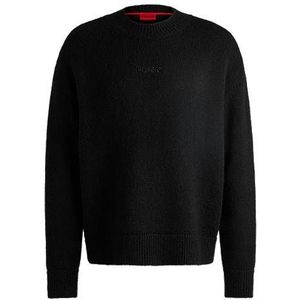 Oversized-fit trui met logodetail