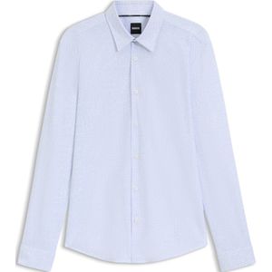 Boss - Roan Kent C1 - Overhemd - Slim-fit - Zwart - High Stretch