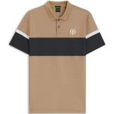 BOSS - 50548813 Paddy The Open - Polo - Beige - Korte Mouwen - Casual
