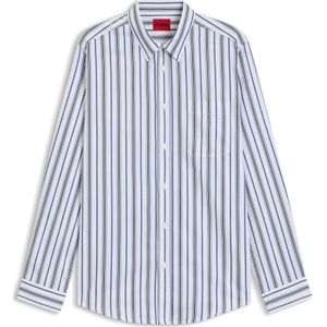 HUGO - Erillo - Vrijetijdsoverhemd - Regular Fit - Met Borstzak