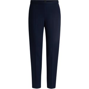 Regular-fit broek met plooi aan de voorkant