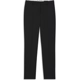 Pantalon - Effen - Wol - Slimfit - Mid Waist - 7/8 Lengte