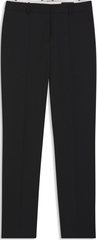 Pantalon - Effen - Wol - Slimfit - Mid Waist - 7/8 Lengte
