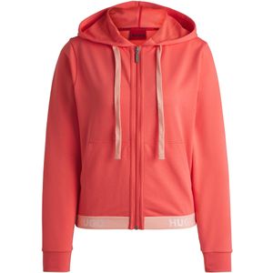 Relaxed-fit hoodie met logotailleband