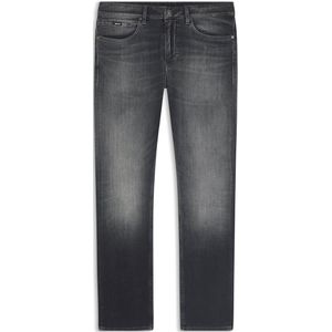 Slim-fit Delaware-jeans van blauw Italiaans denim