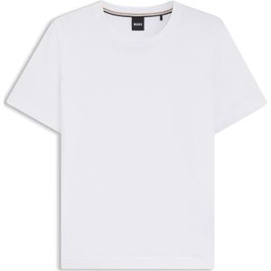 BOSS - Ecosa - Shirt - Wit - Kwartmouw