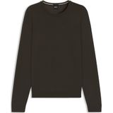 BOSS - Leno 10241501 - Trui - Merinowol - Ronde Hals - Slanke Pasvorm