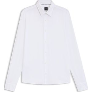 BOSS - P-ROAN - Slim Fit Overhemd - Effen