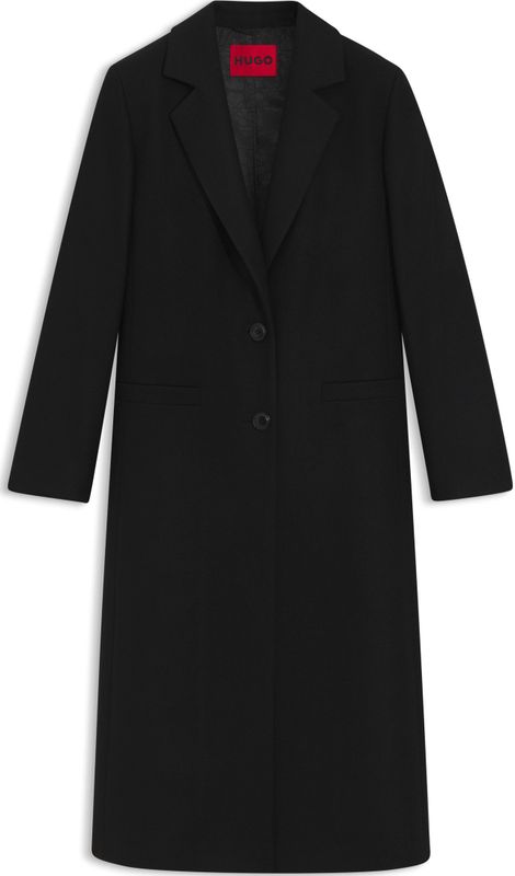 HUGO Womenswear - Relaxed-fit Mantel - Wolmix