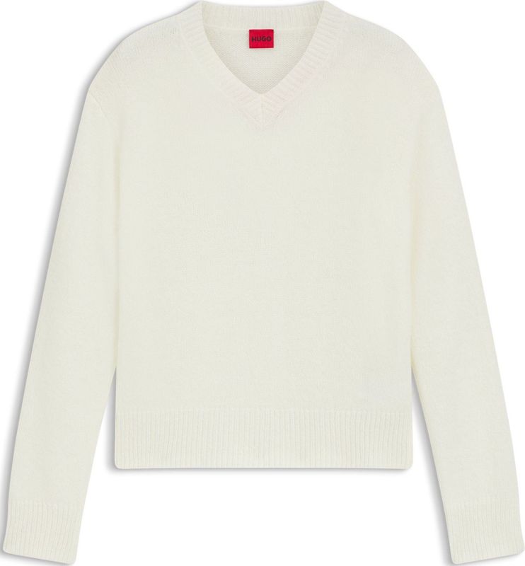 Hugo - Solanu - Trui - Zwart - 100% Katoen