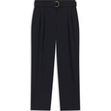 Bandplooibroek - Tapiah - Effen - Tapered - High Waist - 7/8 Lengte