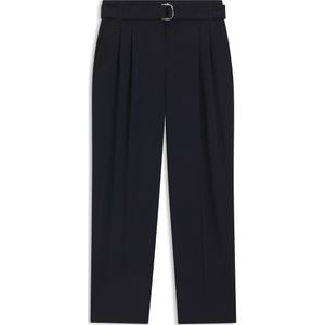 Bandplooibroek - Tapiah - Effen - Tapered - High Waist - 7/8 Lengte