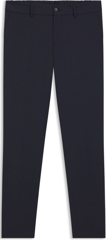 Slim-fit broek van een wasbare wolmix