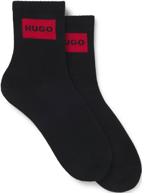 HUGO - Enkelsokken - Rood - Biologisch Katoen