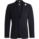 Boss - Blazer - Blauw - Heren - Slim Fit