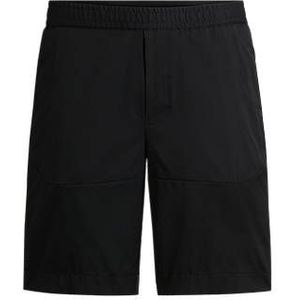 Slim-fit shorts van waterafstotend twill