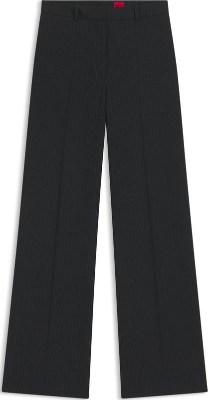 HUGO Womenswear - Korte Broek - Regular-fit - Krijtstrepen