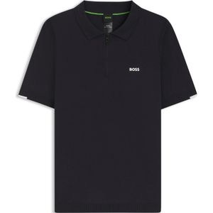 BOSS - Polo - Katoen - Groen - Ergonomische Naden